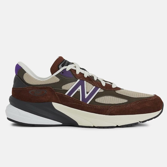 🍇🤎 NEW BALANCE 990 V6 OAK GRAPE 🤎🍇 - Picture 2 of 4